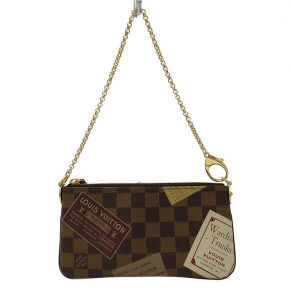 Louis Vuitton Handbags - LOUIS VUITTON Brown Damier Canvas Pochette Pouch